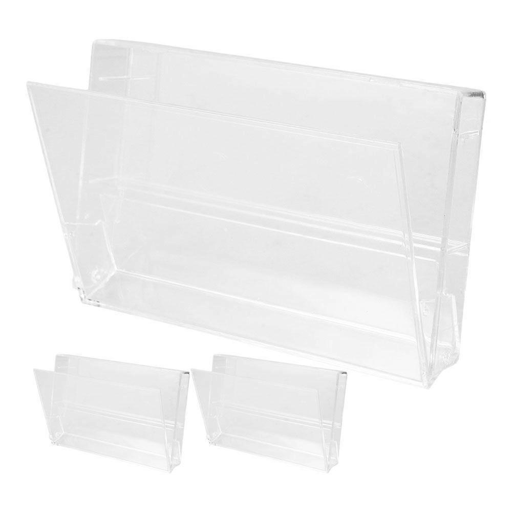 3pcs Clear Plastic Cassette Tape Cases Audio Cassette Storage Box , Transparent Desktop Organizer With Lid Retro Music Tape Holder