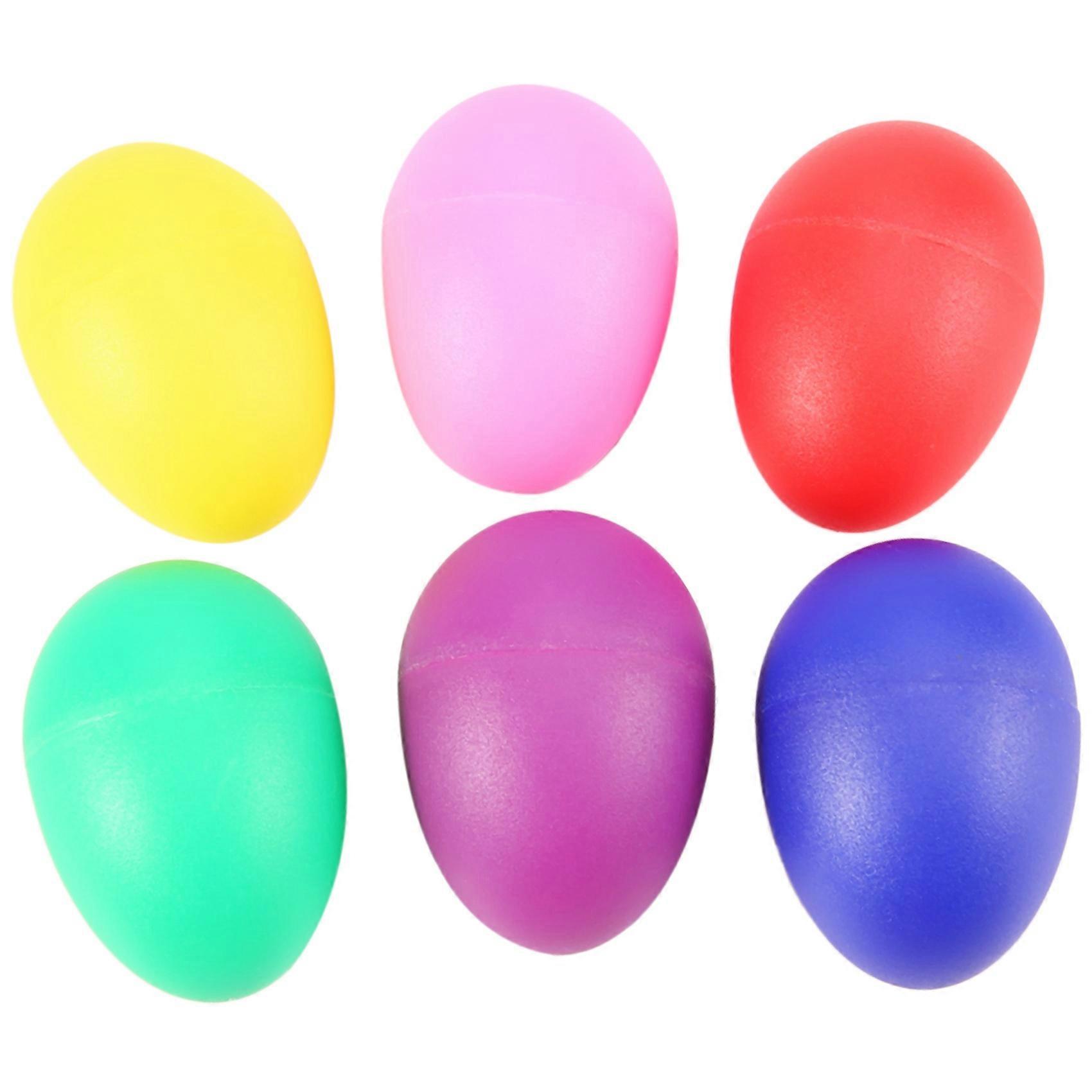 24 Pieces Egg Shaker Set Easter Eggs Maracas Eggs Musical Toys
