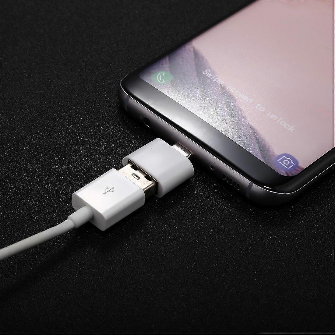 ABS Shell USB 2.0 to USB-C / Type-C Mini OTG Adapter Connector
