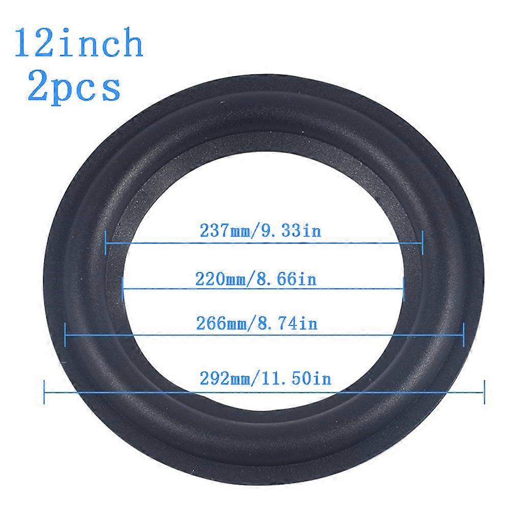 2個/セットリングエッジスピーカー修理部品4/5/6.5/8/10インチスピーカー修理用スピーカースピーカーサラウンド修理12インチ