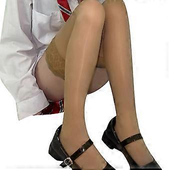 Women's Lace Top Thigh High Stockings Anti-skid Silicone Lace Stockings Silk Stockings Tights Sexy Over The Knee Socks  Red