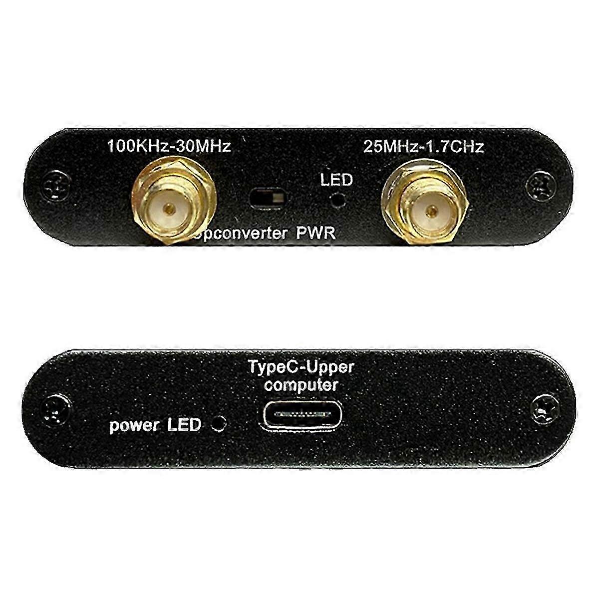 SDR6 RTL-SDR Receiver 100KHz-1.7GHz SDR Software Signal Receiver Radio Aviation Shortwave Wideband