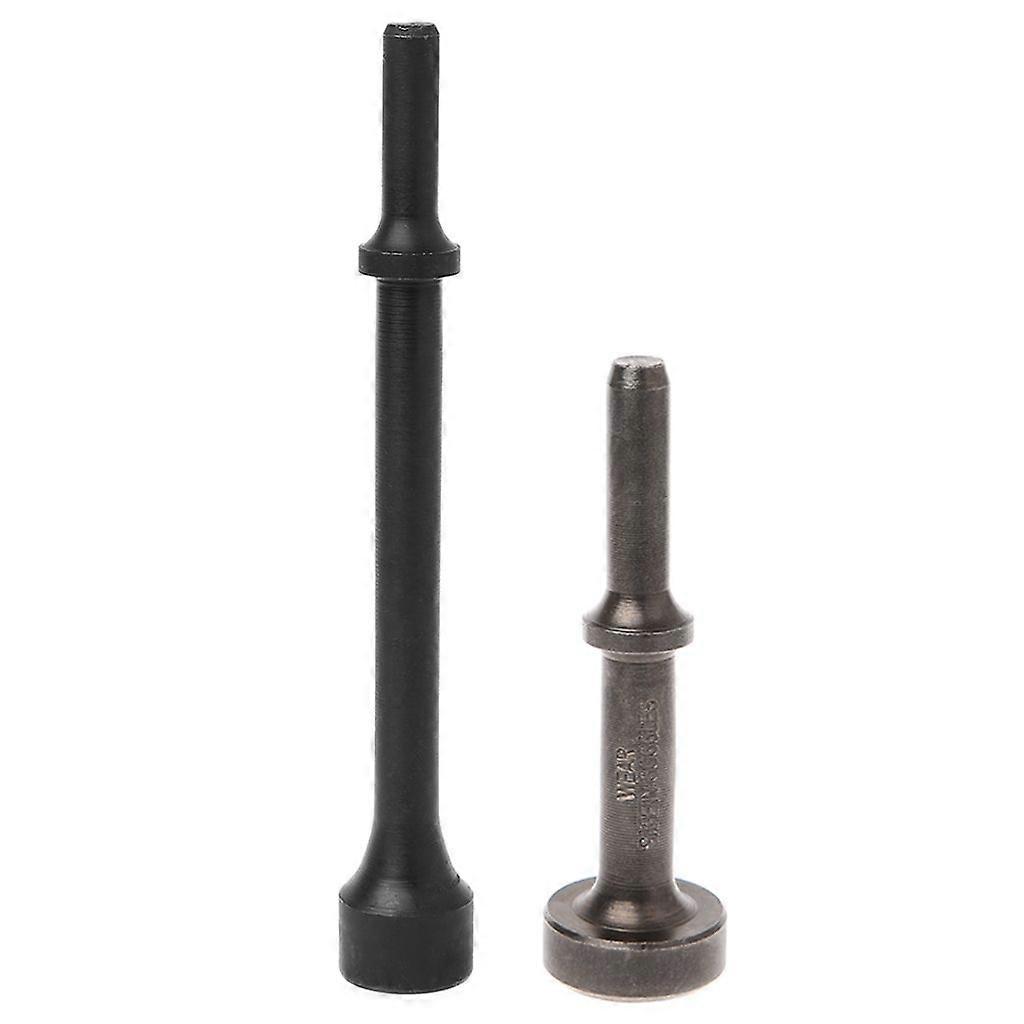 2Pcs Smoothing Pneumatic Drifts Air Hammer Bit Set Extended Length Tools Quality