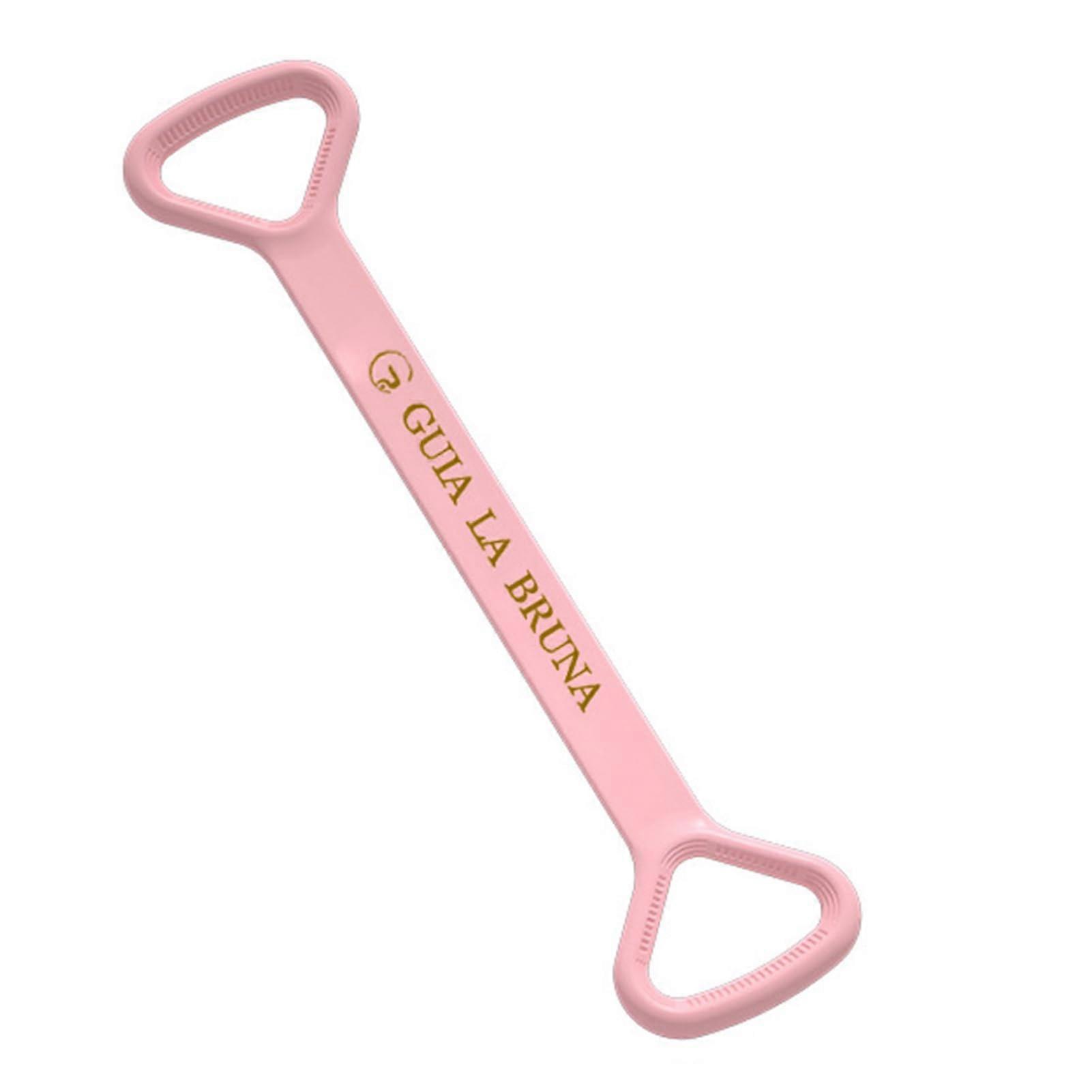 Yoga Stretching Belt Resistance Bands - Versatile Pink Exercise Bands for Improved Muscle Strength and Flexibility