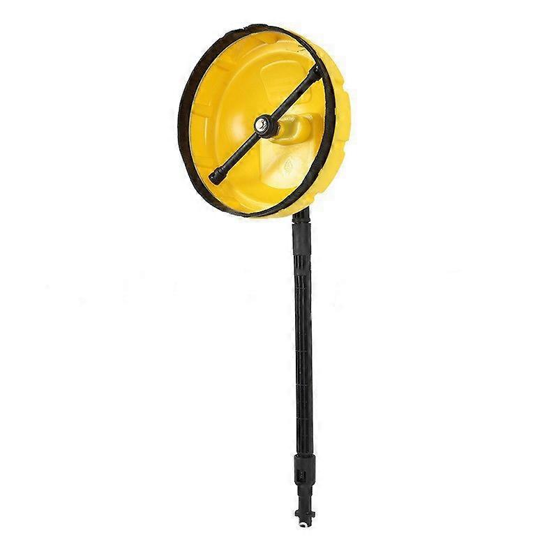 High-pressure surface cleaner for Karcher K-series trigger guns - with two swivel nozzles and adapter for vertical surfaces