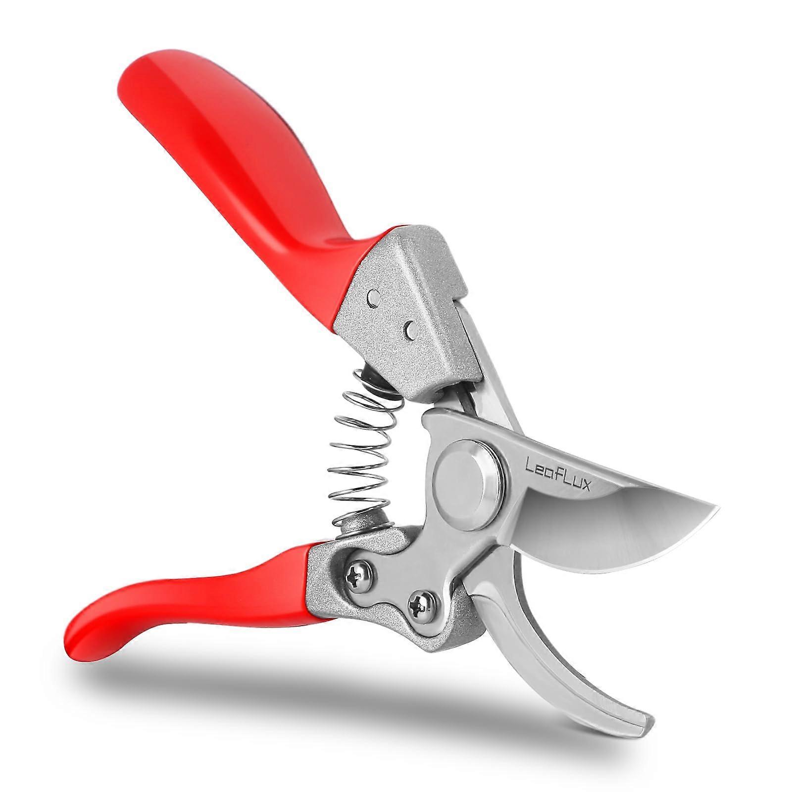 Pruning Shears for Gardening - Heavy Duty Bypass Pruner with SK5 Blade for Flower and Stem Cutting, Durable Hand Shears