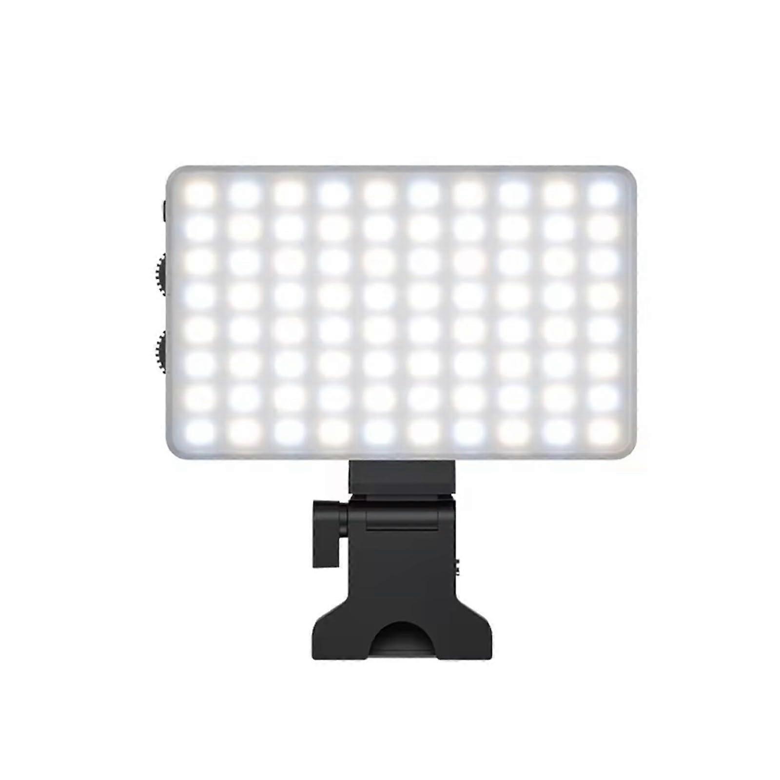 Rechargeable Portable Refill Selfie Lamp 95+ LED, 80 LED, 3 Dimmable Modes, Compatible With Phone, iPad, Laptop, Black