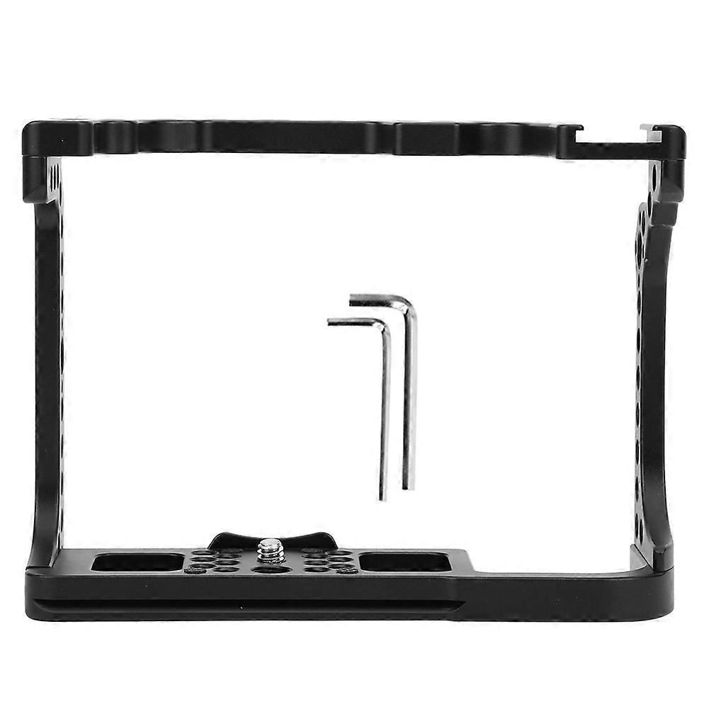 Canon EOS-R Mirrorless Camera Cage with Cold Shoe & Thread Holes for Vlog Accessories