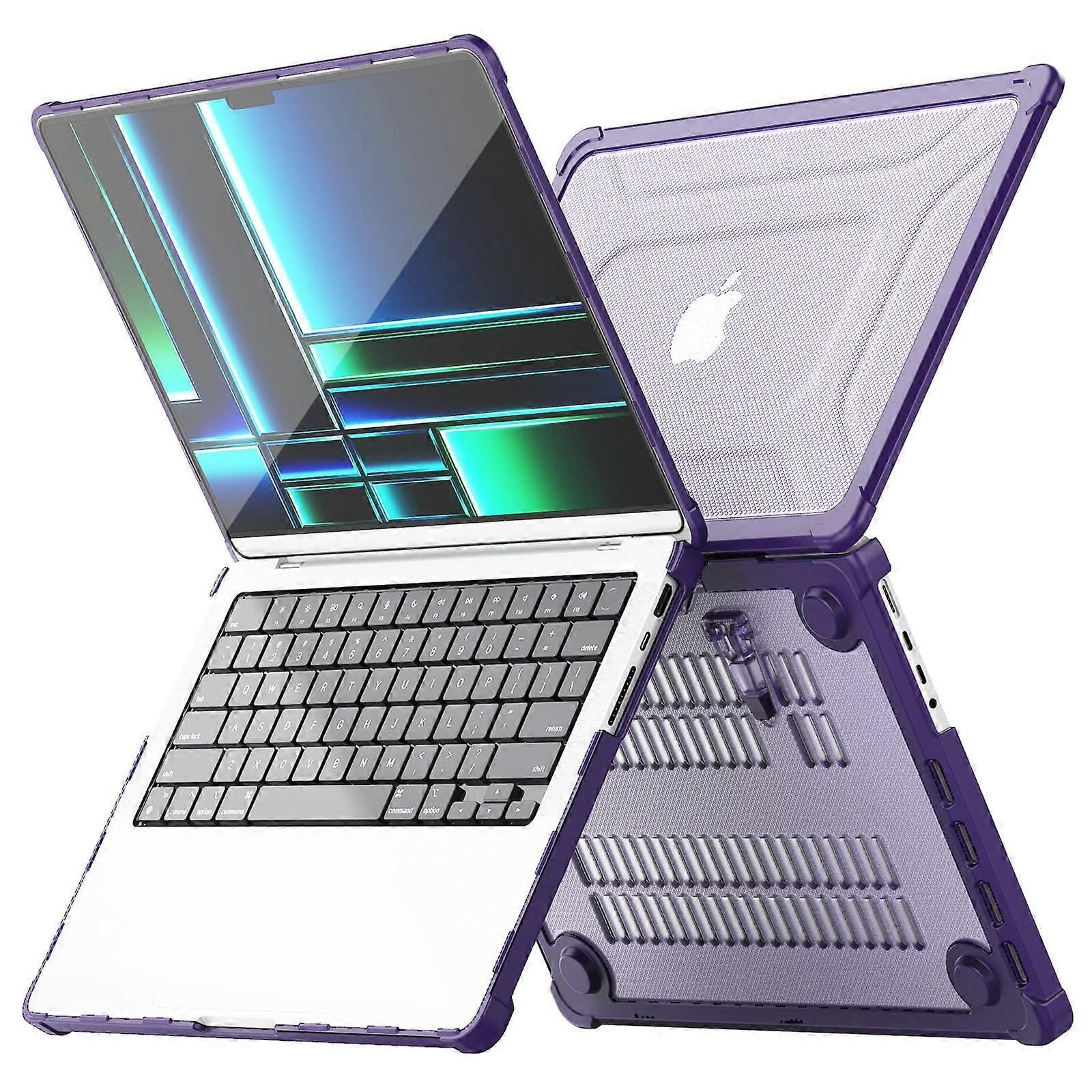 for  MacBook Pro 14 inch Case  M4  M3 with M2 M1 Pro Max Chip - Full Protection