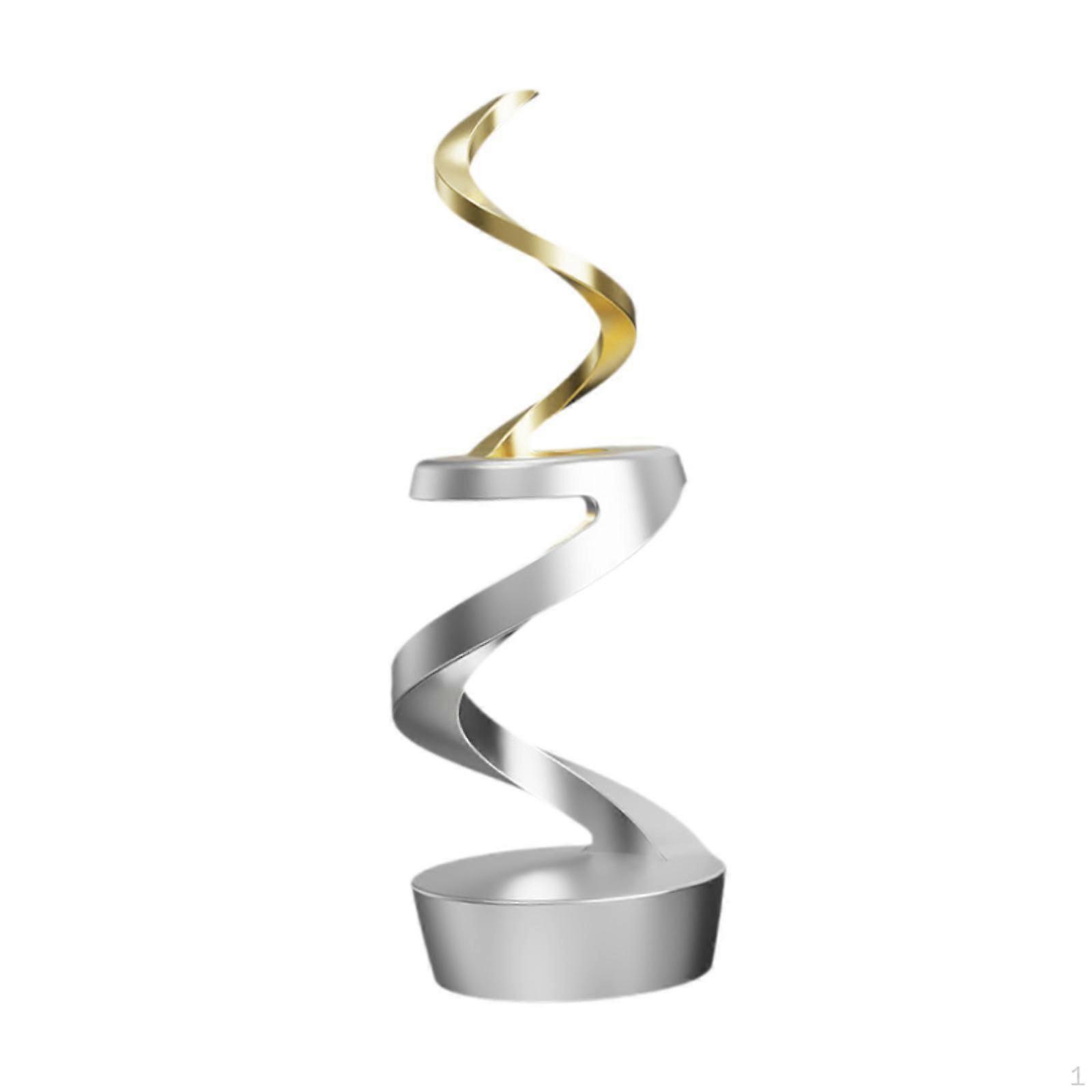 Defying Kinetic Desk Toy Desktop Rotating Gyroscope Ornament for Keeping Focus Adults Floating
