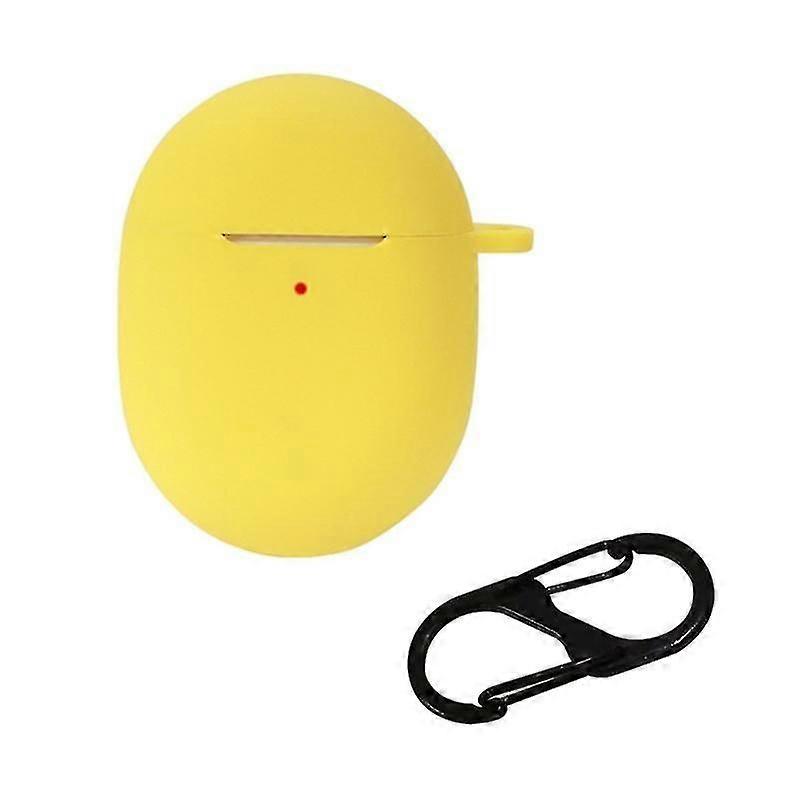 For Google Pixel Buds A-series / Buds 2 Bluetooth Earphone Silicone Case Anti-scratch Earbud Protective Cover With Hanging Buckle