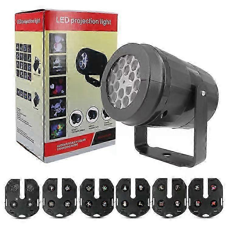 Led Laser Snowflake Projector Light Garden Party Light New