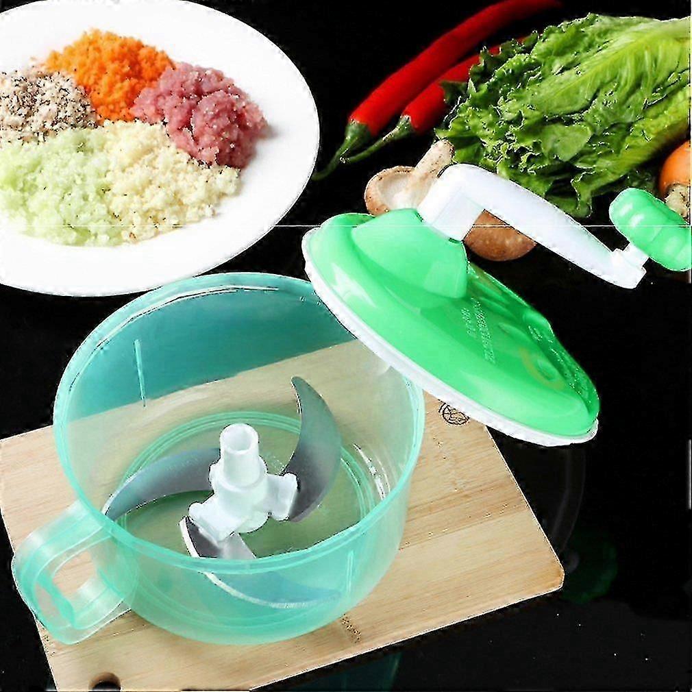 250ml High Quality Multi-function Kitchen Manual Food Processor Meat Grinder Vegetable Chopper Shredder Cutter Egg Blender