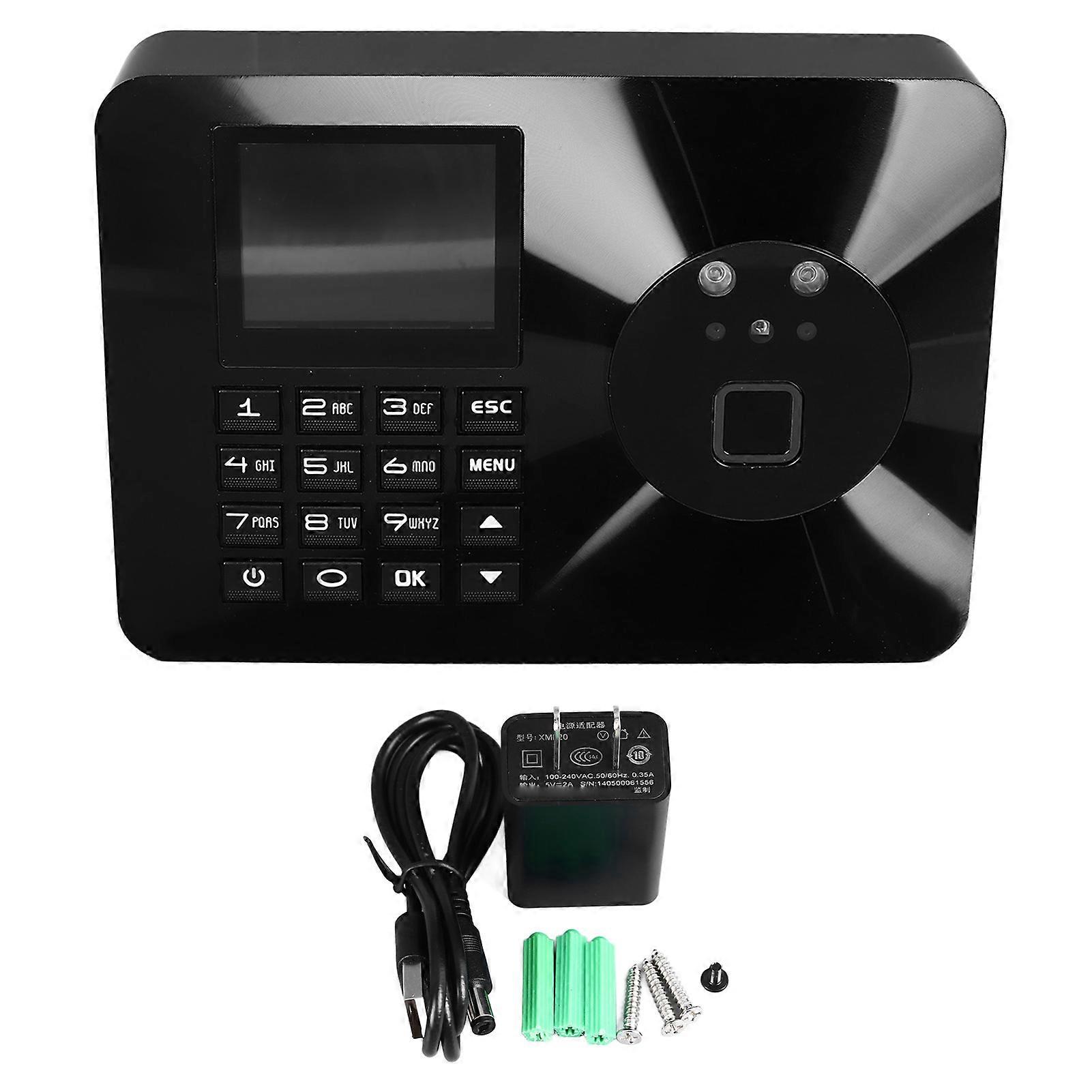 Biometric Fingerprint Time Clock System with Fast Recognition and Large Capacity