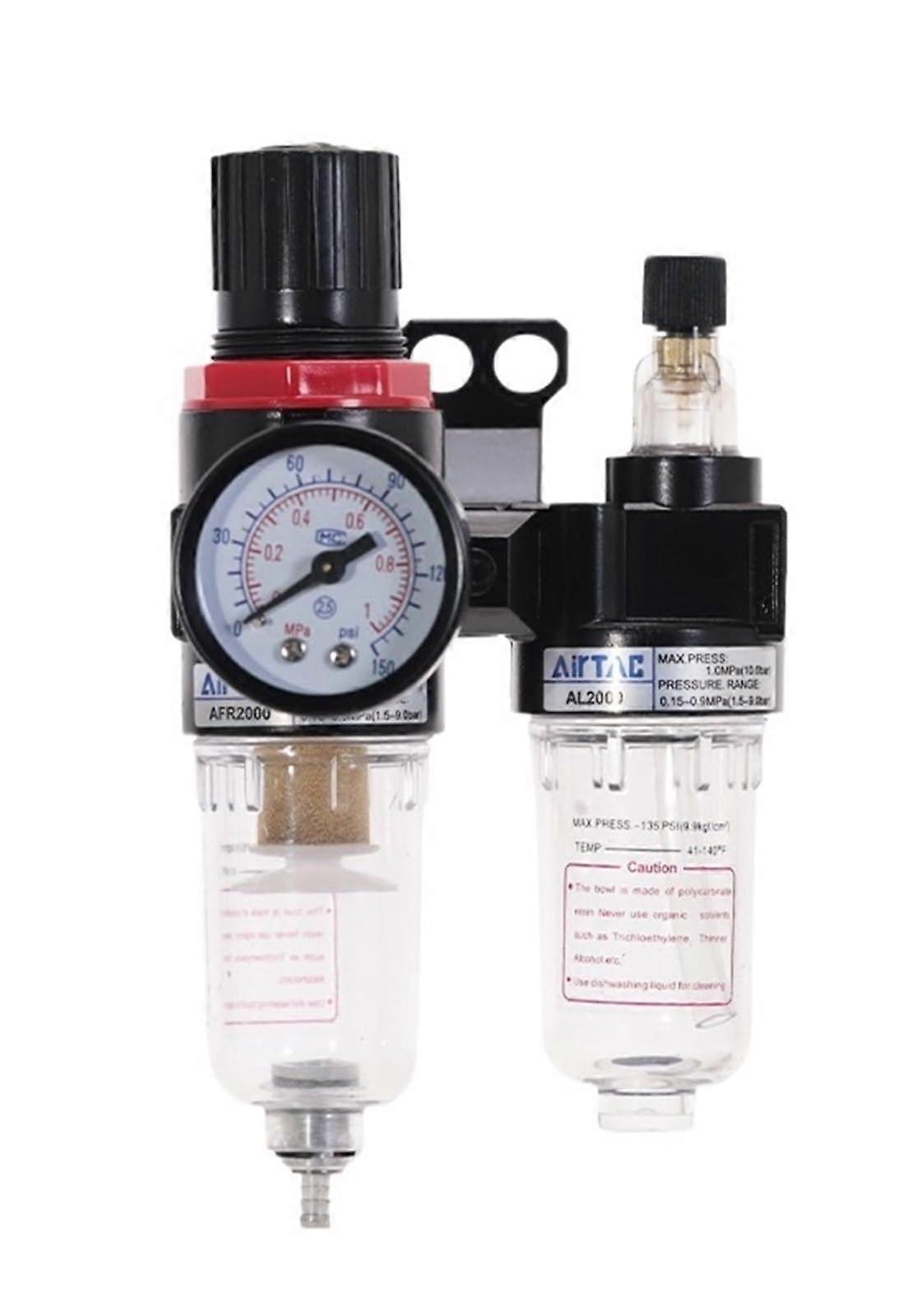 AFR2000AL2000 G1/4 'air Compressor AFC2000 OilWater Separator Regulator Drain Valve Filter Spray Gun AFC2000(AFC2000 w SM20)