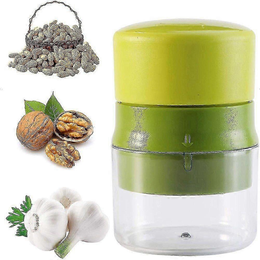 Press Garlic Grinder, Dishwasher Safe Garlic Press, Peanut And Ginger Press, Practical Kitchen Help
