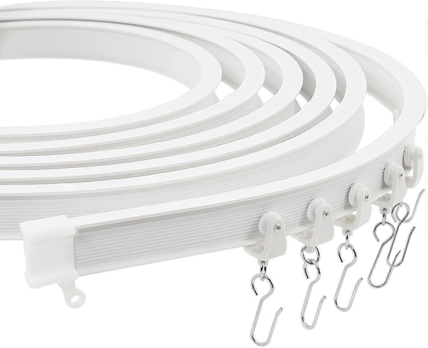 Premium Ceiling Curtain Track System, Flexible and Durable Design for Effortless