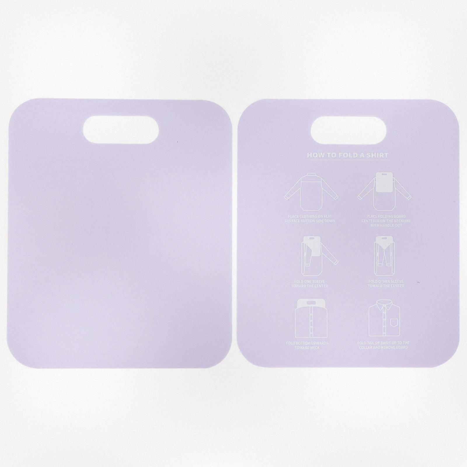 2Pcs επαγγελματικός φάκελος PP ενδυμάτων ενδυμάτων χαρτονιού πουκάμισων εύκολος πτυσσόμενος πίνακας πλυντηρίων κατάλληλος για τις διάφορες μάρκες