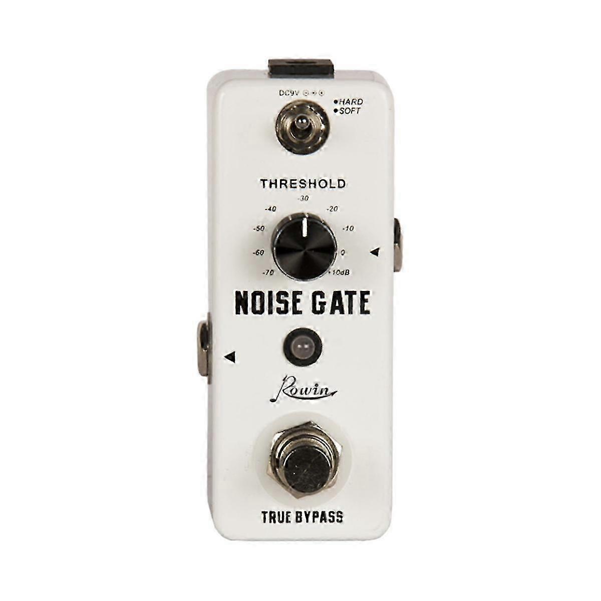 Noise Gate Pedal for Electric Guitar, Noise Suppression Effect Pedal with Hard Switch