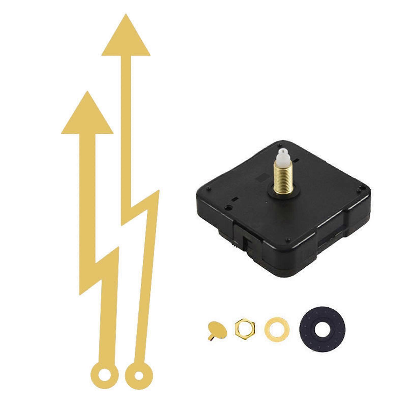 1Set DIY Silent Time Clock Movement Accessory Wall Repair Tool Part Household Tool Supplies for Beginners Starter DIY