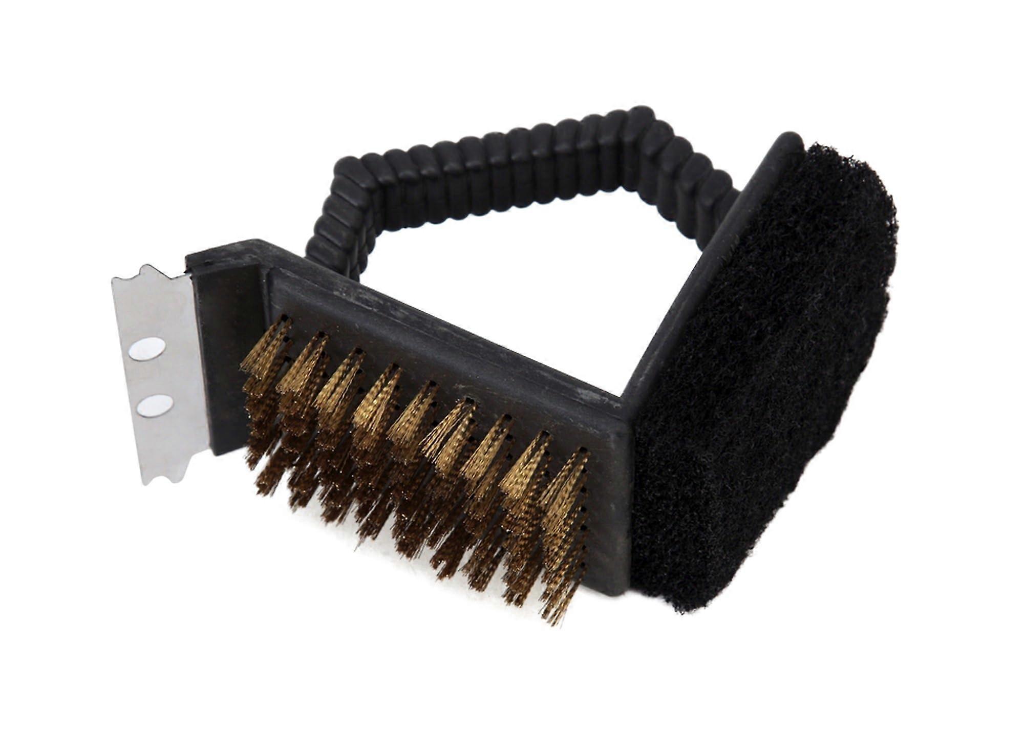 8502 3in1 Grill Brush  Black