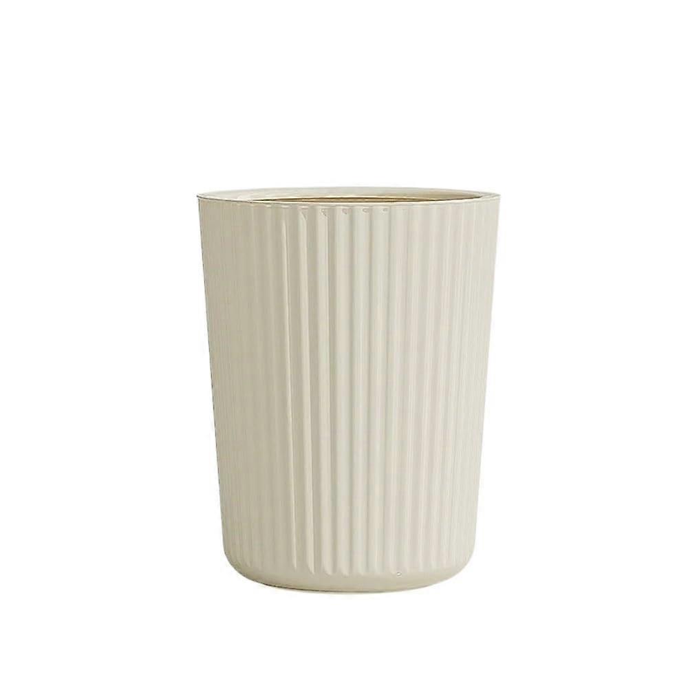 Stylish trash can without a lid, spacesaving, silent, home modern office decor, essential odor control, Desi Yellow