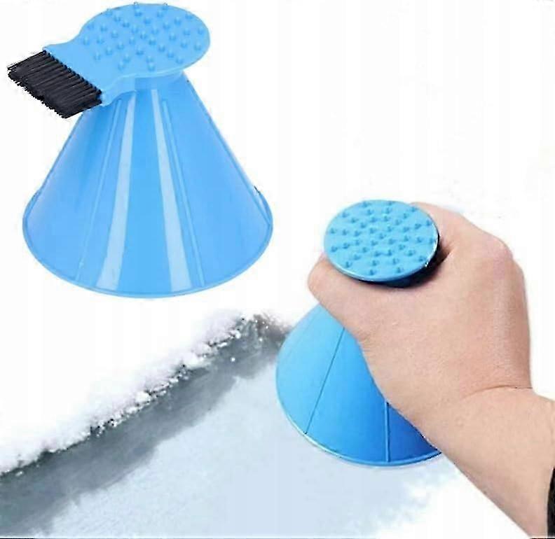 Magic Ice Cream Scraper, 2 In 1 Multi-functional Round Ice Scraper
