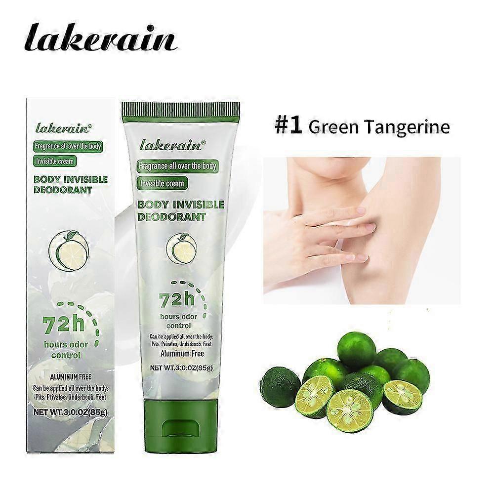 Women Body Deodorant Cream, Odor Removing Invisible Cream, 72 Hour Odor Control for Armpit Private Parts, Full Body Deodorant for Women
