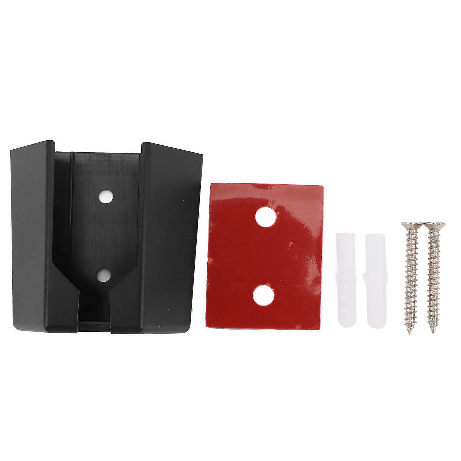 Black ABS Ethernet Adapter Mounting Kit - Space-Saving, Durable, Easy Install Bracket
