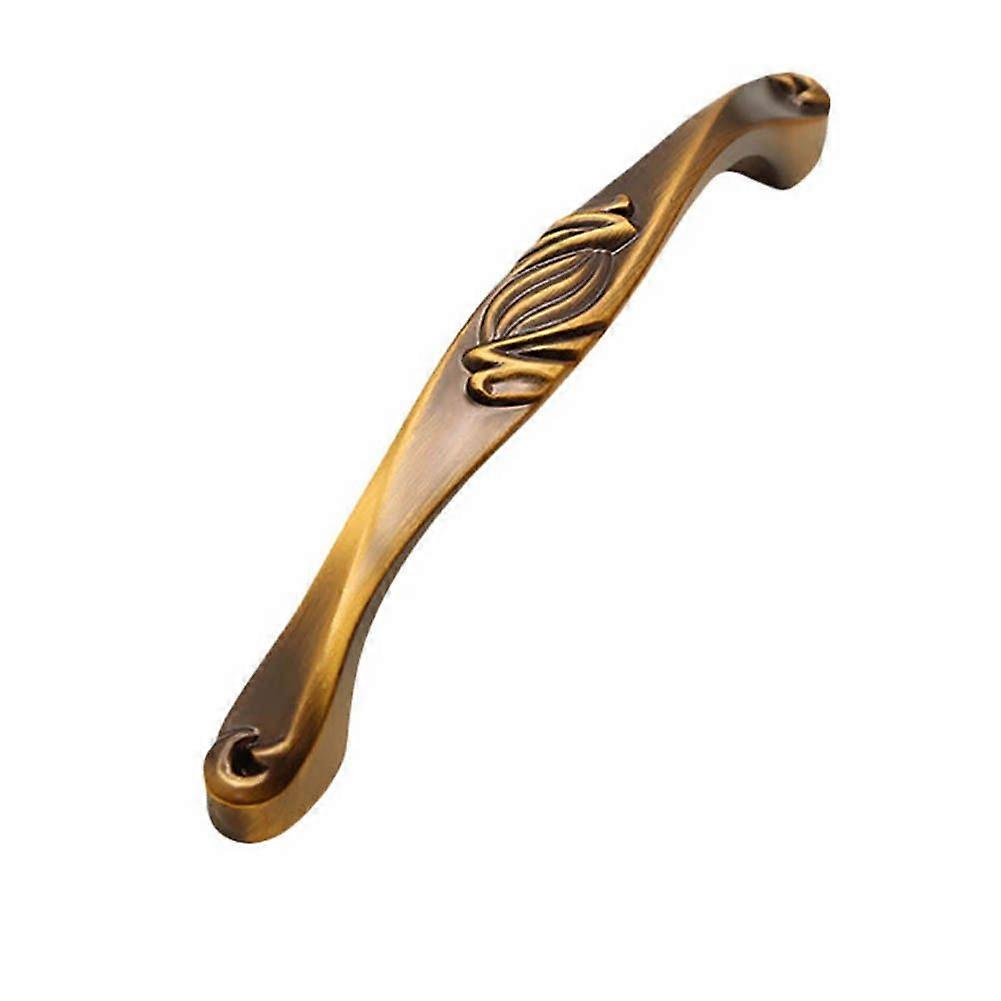 高品質2226イエローブロンズレトロドア引き出しキャビネットワードローブハンドル