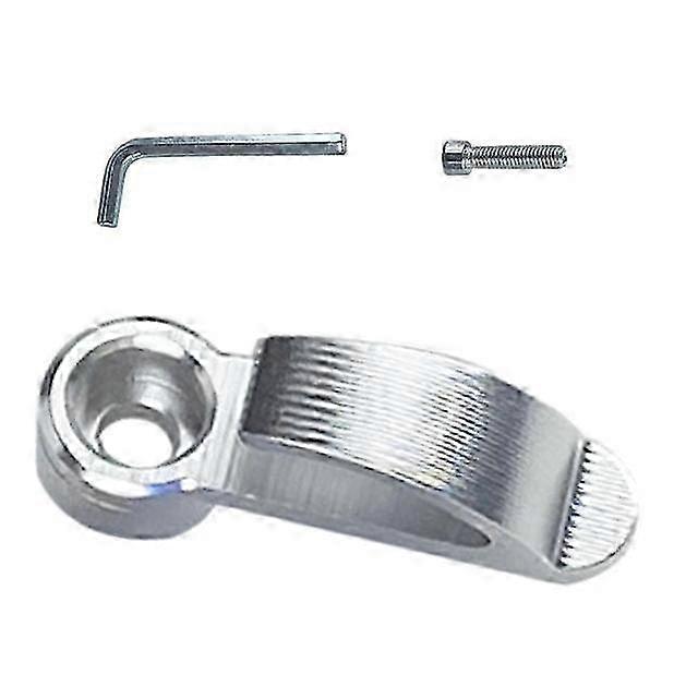 Adjustable Hook Hanger Rack for Motorcycle Helmets, Universal Motorbike Clutch Side Helmet Holder Bracket with Screw for Various Brands