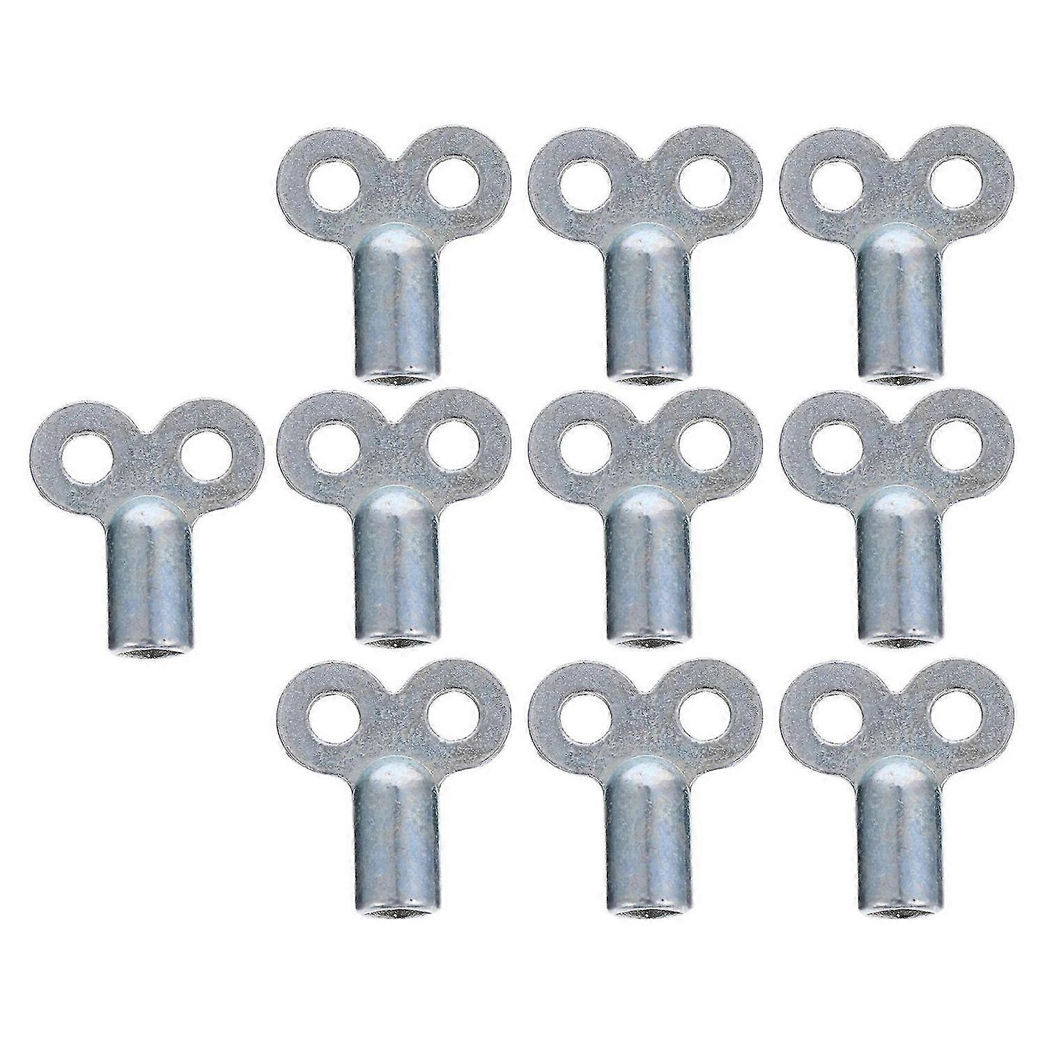 10 Pcs Square Socket Radiator Keys Plumbing Bleeding Key Air Plumbing Tool
