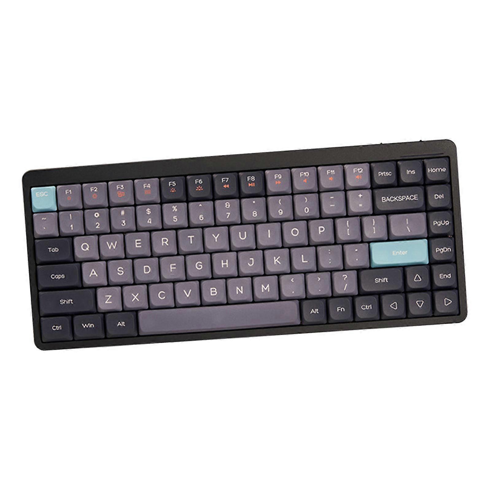 מקלדת גיימינג מכנית, Yk75, מקלדת קווית דקה במיוחד, USB, 84 מקשים,