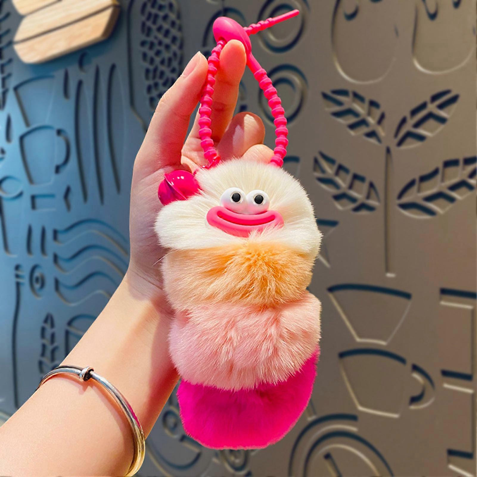 Cute Cartoon Plush Doll Keychains Realistic Delicate Doll Keychain