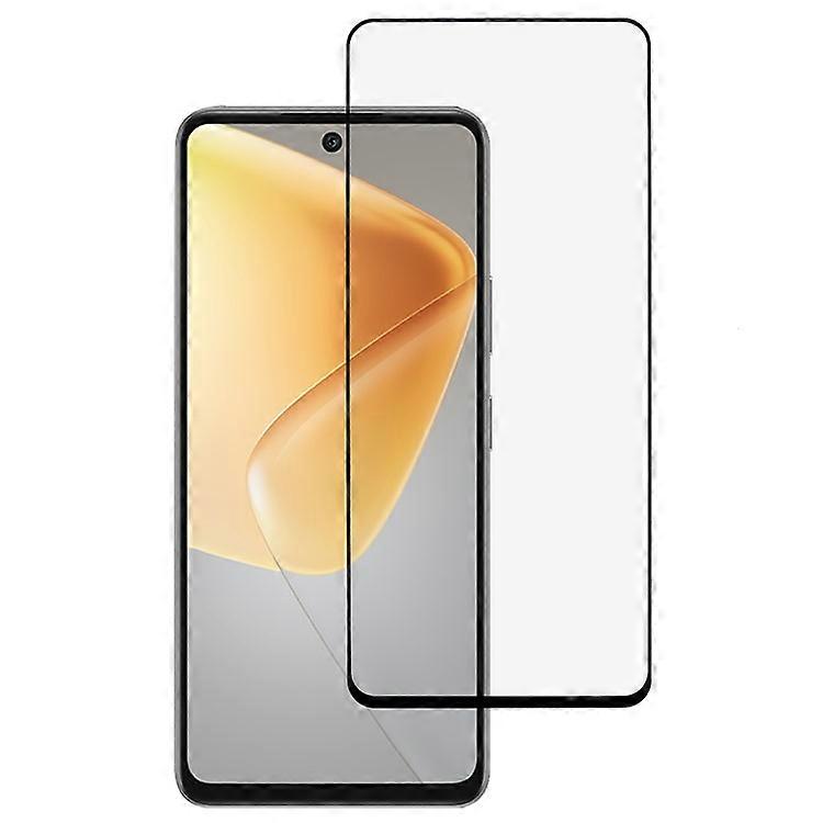 Infinix Note 50 4Gフロントスクリーンプロテクターシルク印刷フルグルー強化ガラススクリーンフィルムに対応