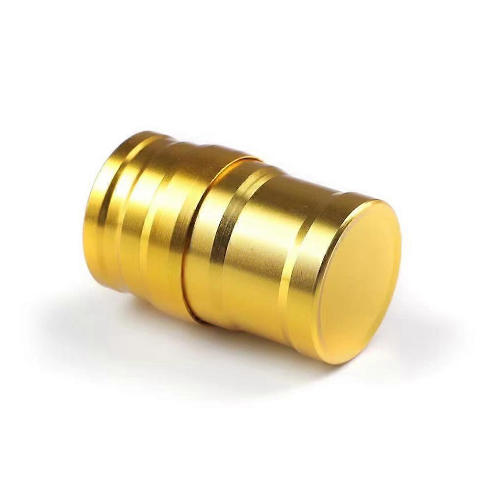 Gold (A) $ Metal alcohol lamp mini portable gold silver dragon send wick aluminum alloy mini cross-border