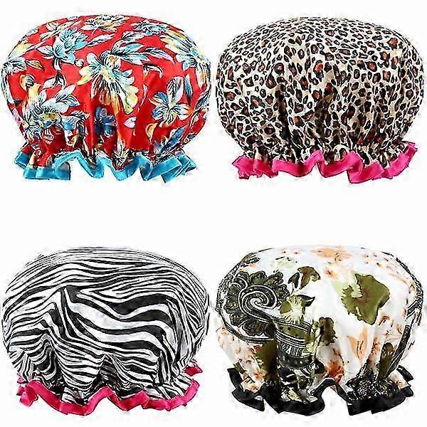 4-PACK Waterproof Double Layer Caps Suitable for Various Brands