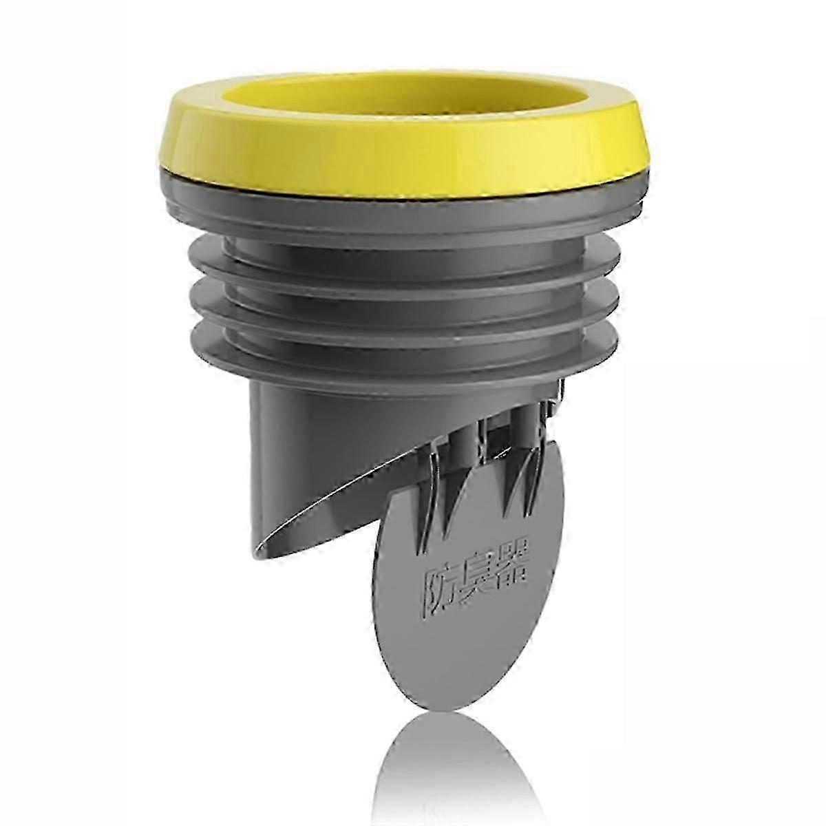 Toilet Bowl Wax Ring with Backflow Prevention Valve - Durable Wax Seal Suitable for 3.2-4 Inch Waste Pipes for Easy Installation