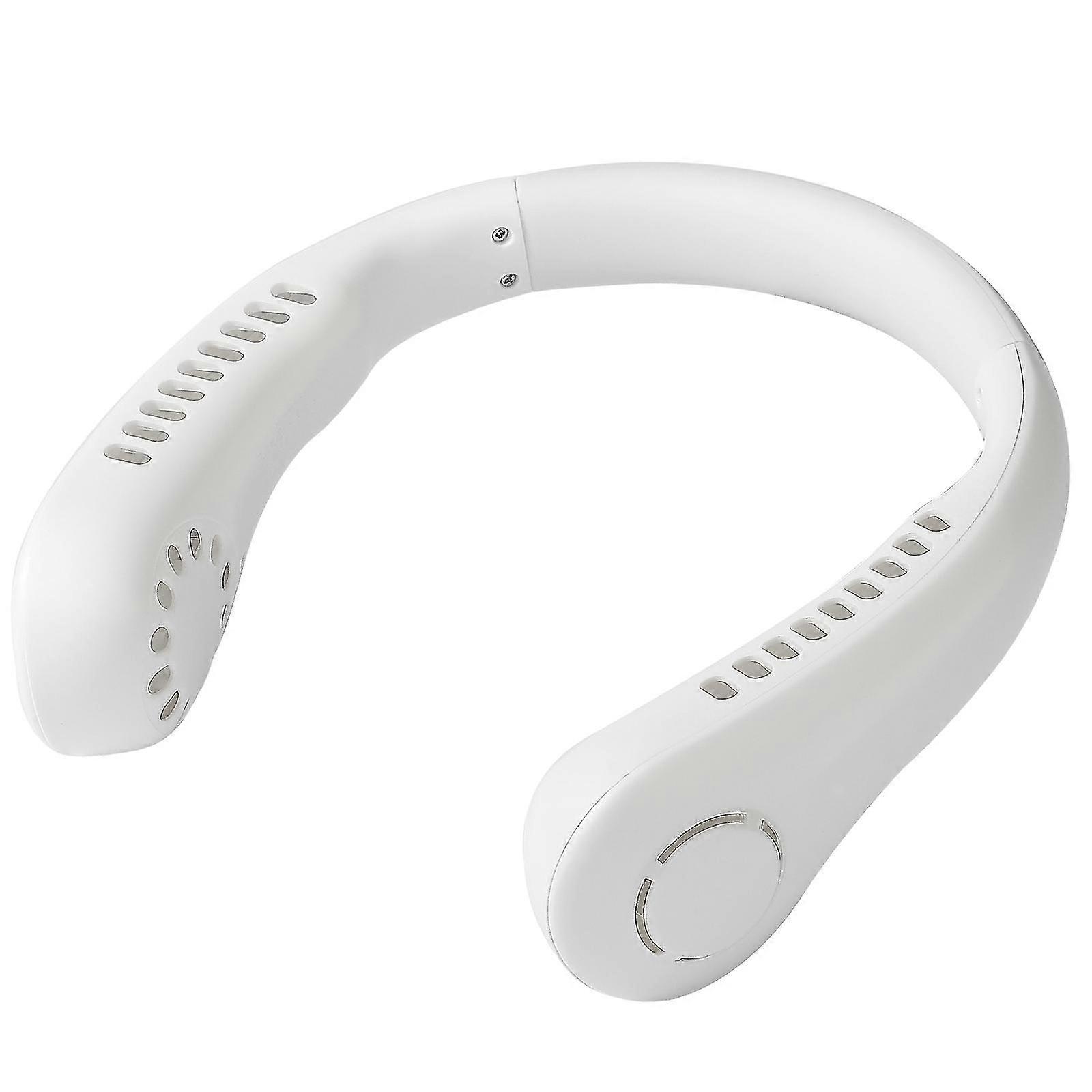 2025 Portable Leafless Neck Fan Three Position Adjustable Fan