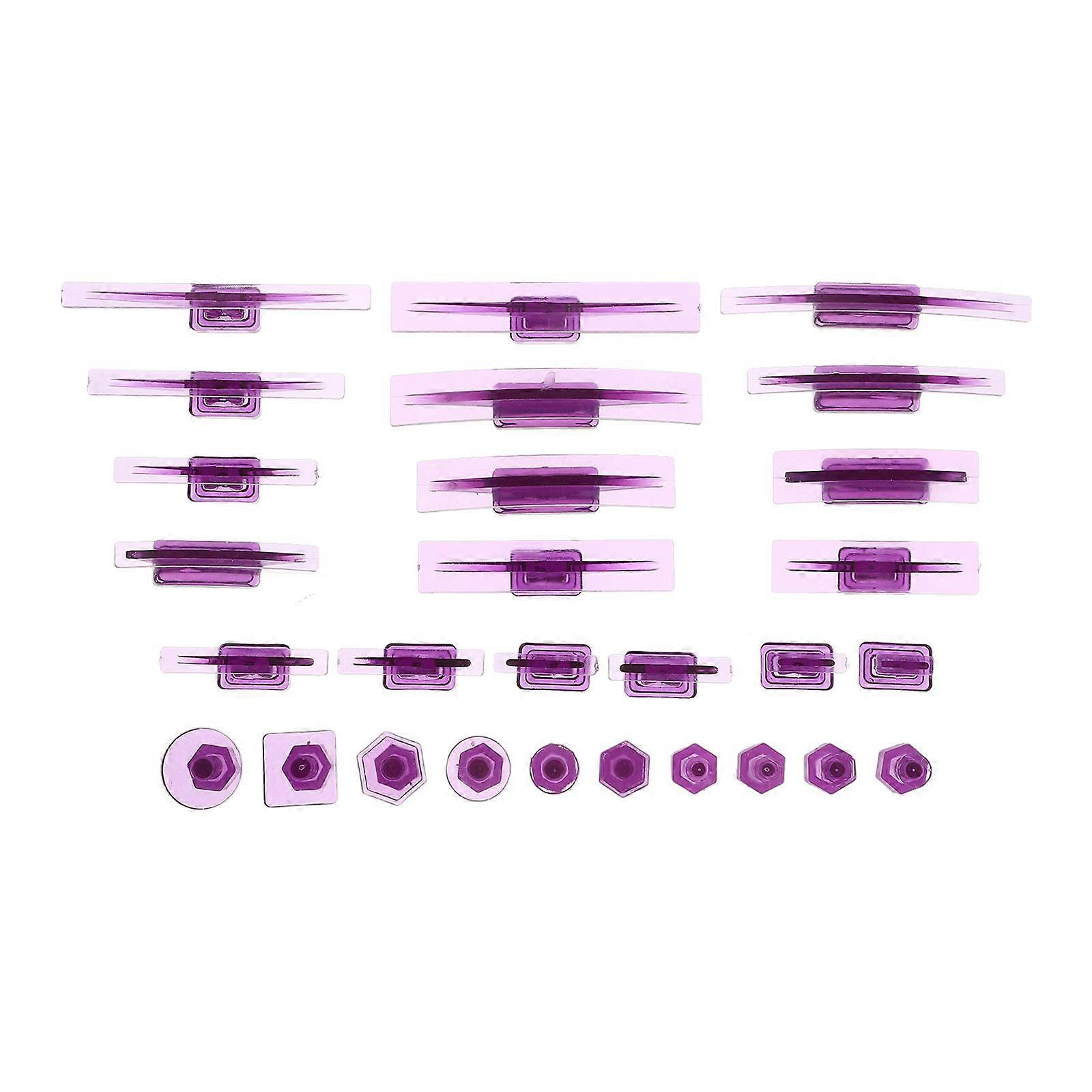 28pcs Dent Removal Puller Tabs Convenient Dent Repair Tools Pulling Tabs Quick And Seamless Vehicle Dent Removal Pulling Tabs