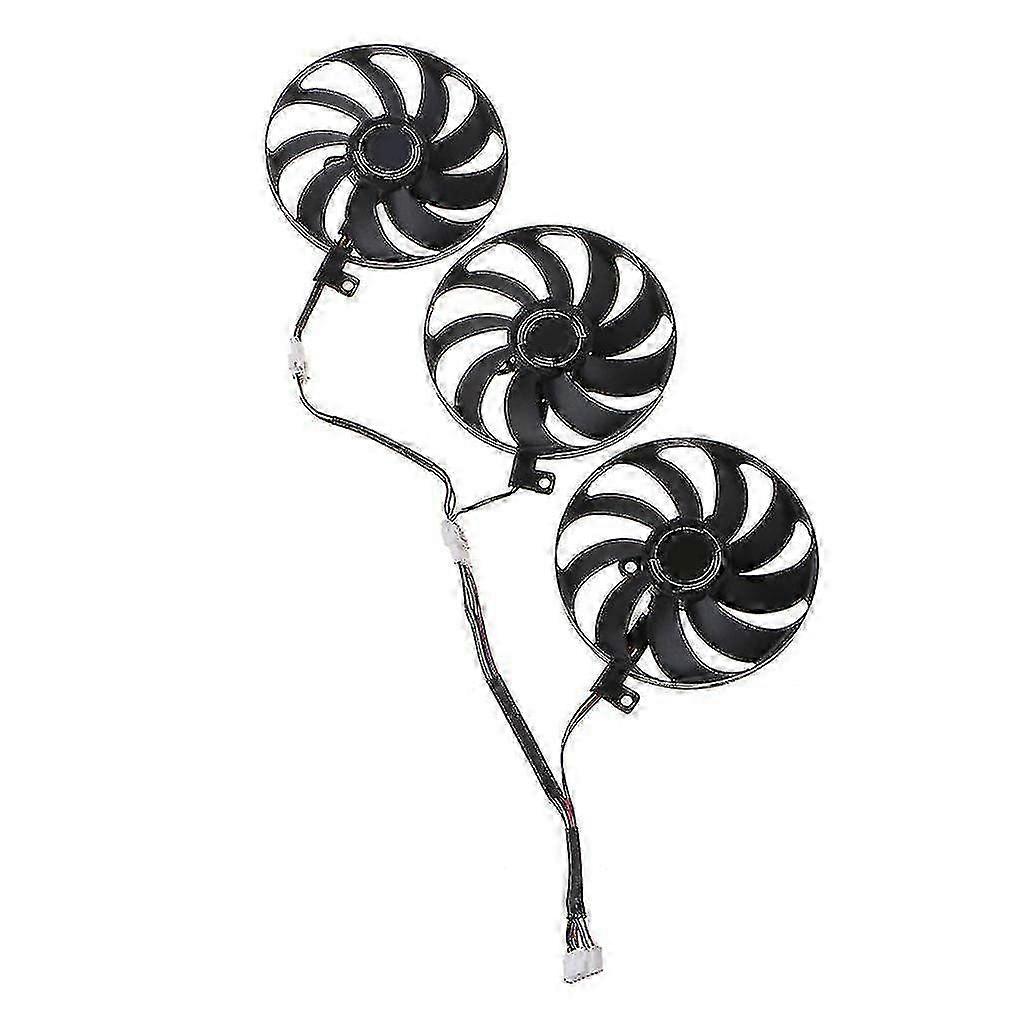 2025 New 3pcs 88mm T129215su 7pin Cooling Fan For Rog Strix Rtx 2080 2080ti 12v 0.5a