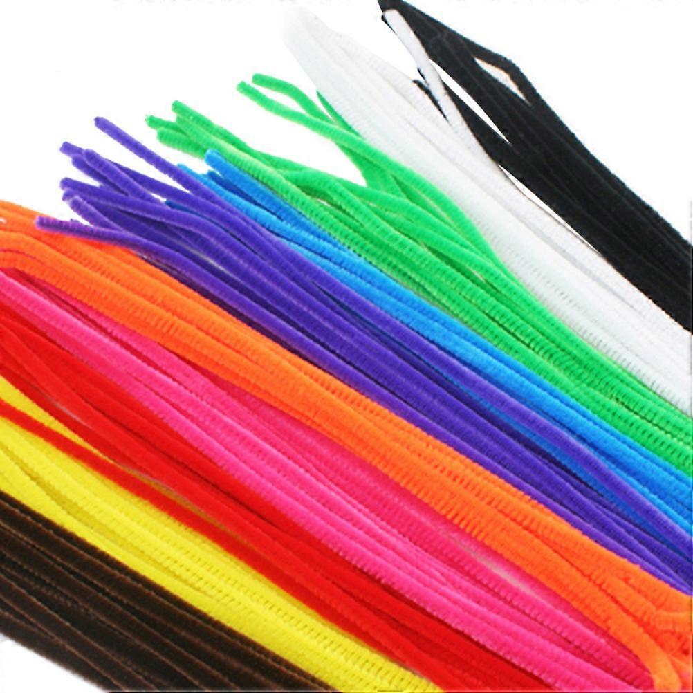 100pcs Chenille Stems for DIY Crafts, Creative Party Favors, Decorations & Educational Fun for Boys – Versatile Craft Supplies for Art Projects