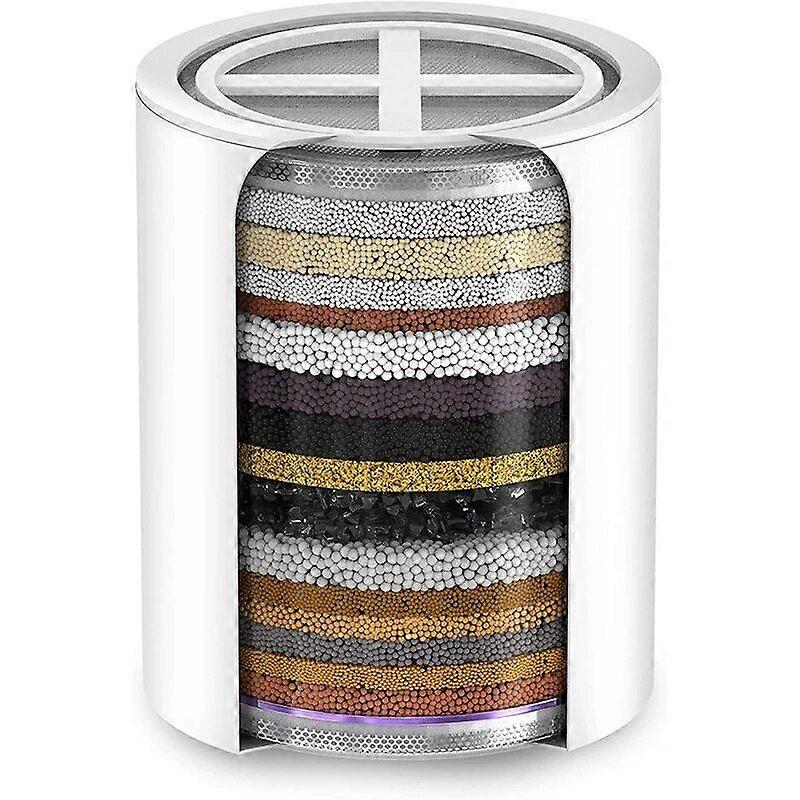 20 stage replacement shower water filter cartridge (without housing), compatible with any shower filter with similar appearance