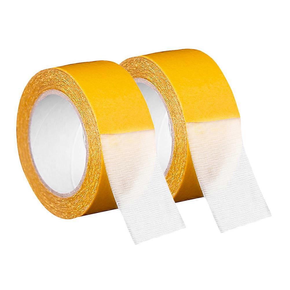 Wall Mount Tape Heavy Duty Securing Items Shower Room Use No Residue Easily Tearable by Hand 2 Rolls