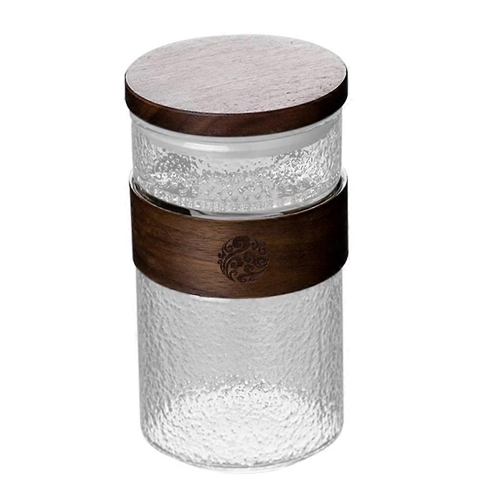 Tea Infuser Container Tea Drinking Office Environment Crescent Moon Shape 14X7.5X7.5cm Glass 1Pc