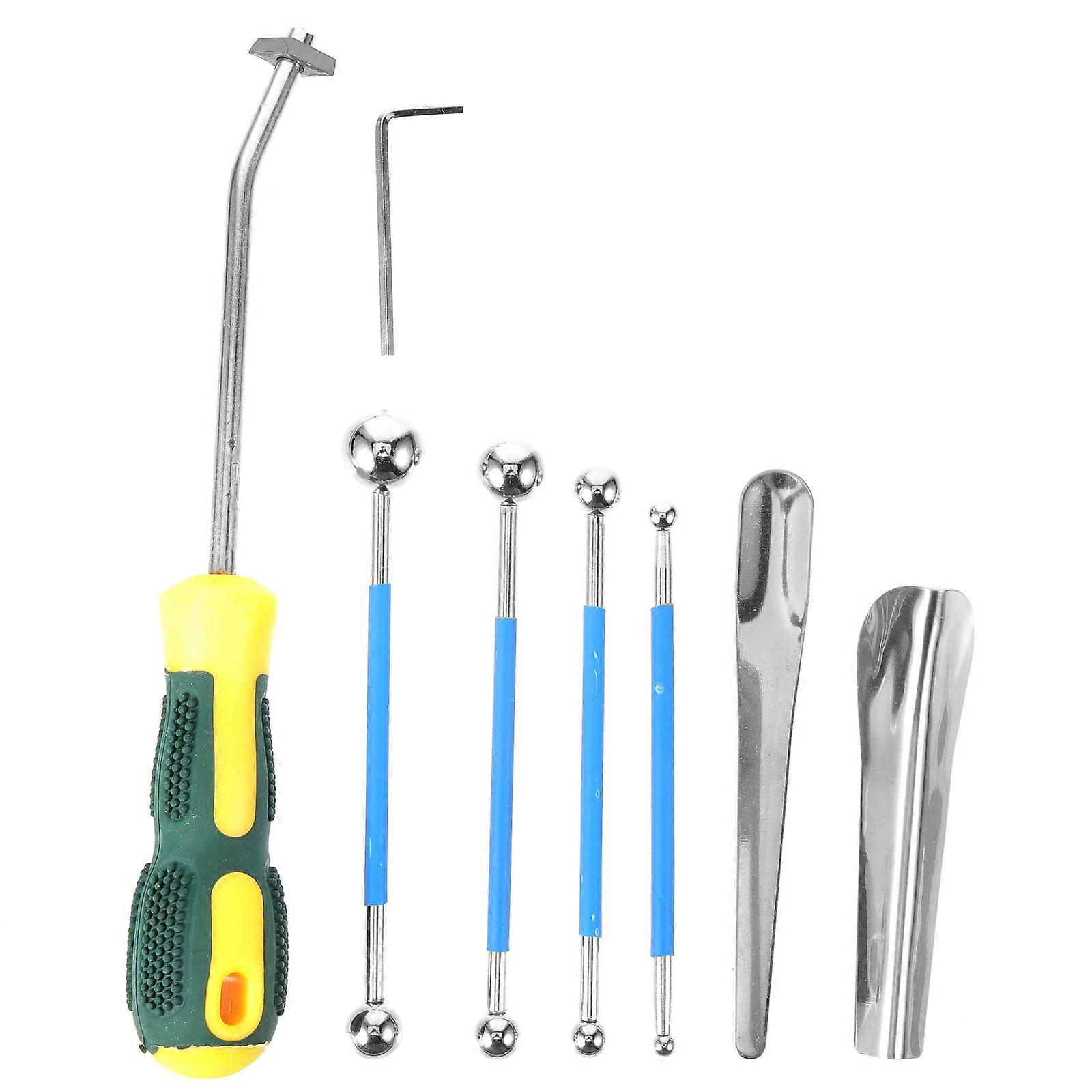 Grouting Tools For Tile Caulk Smoothing Tool Complete Set Diy Enthusiasts 9Pcs