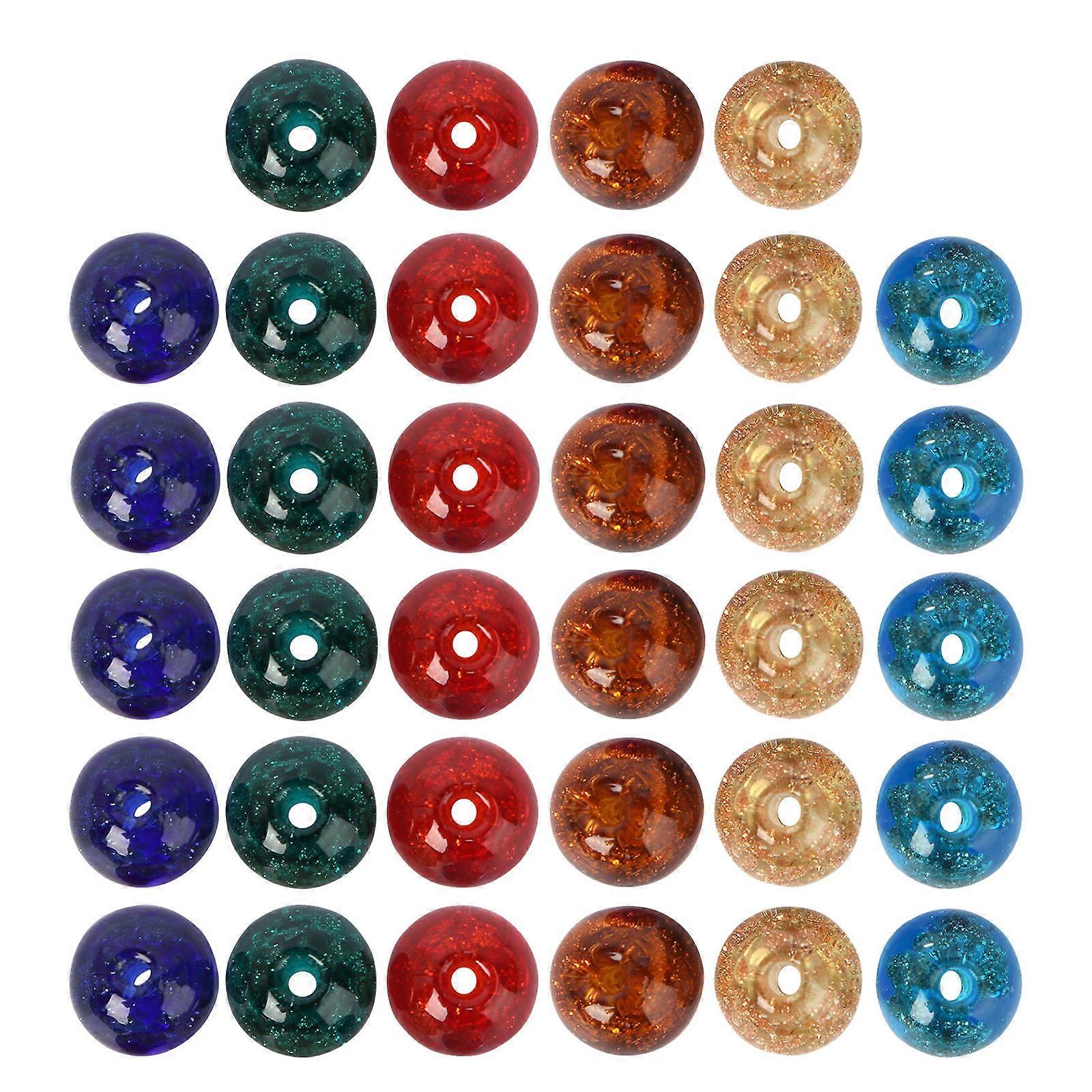 Spacer Craft Loose Beads Round Material Diy Projects 0.8X0.8CM 70Pcs