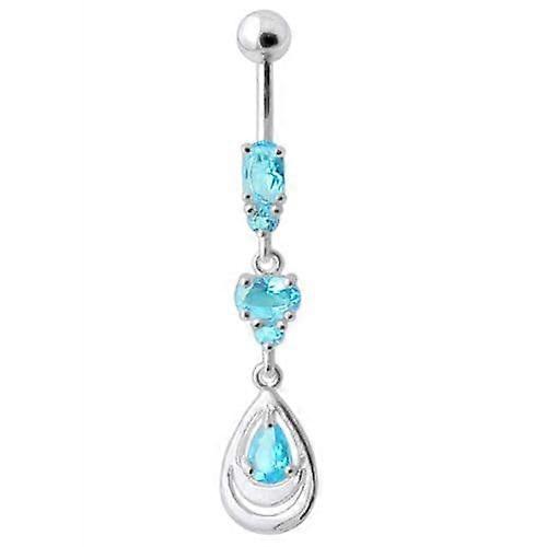 Fancy Jewelled Navel Belly Button Ring
