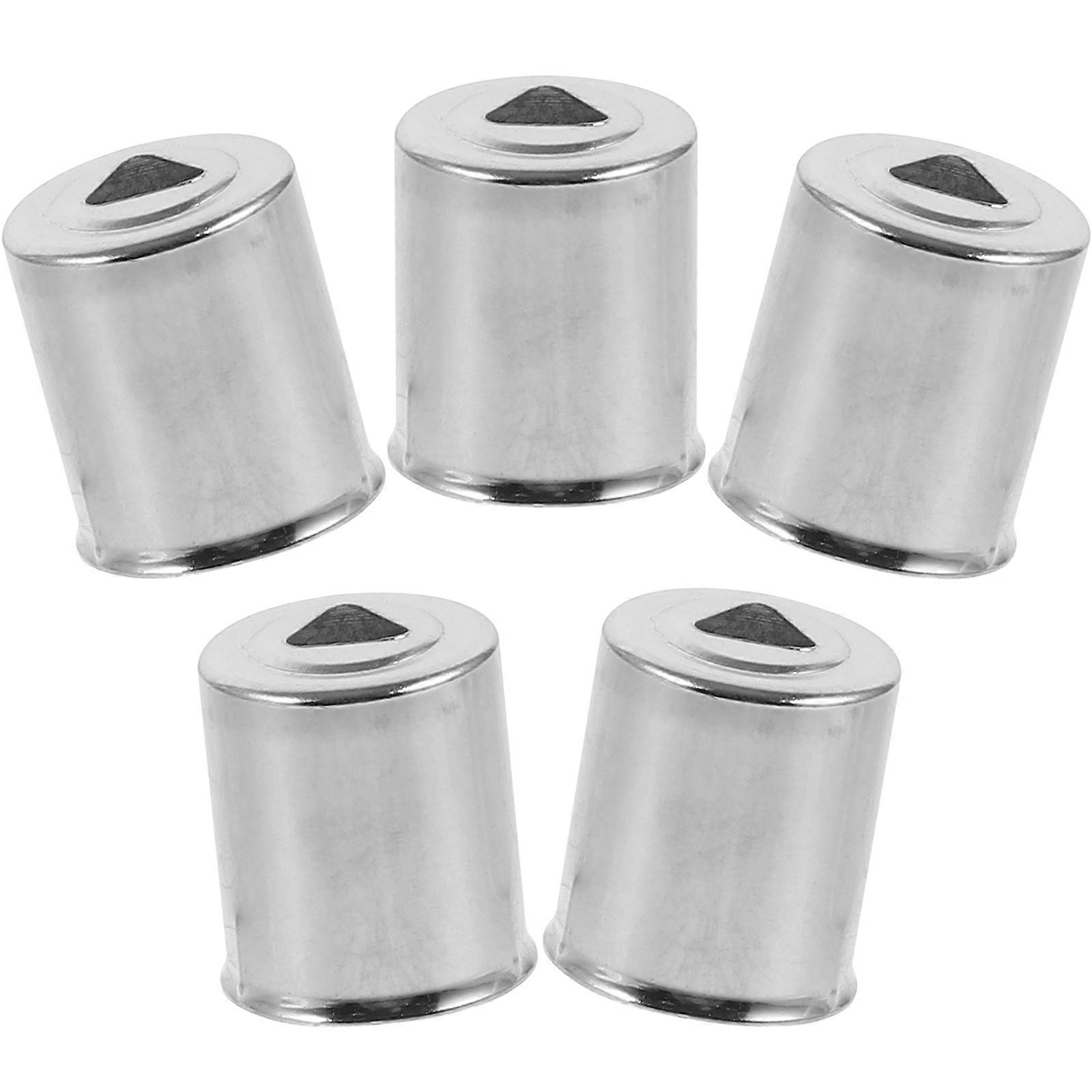 Triangle Hole Caps Caps Safety Assurance Iron Material 5Pcs