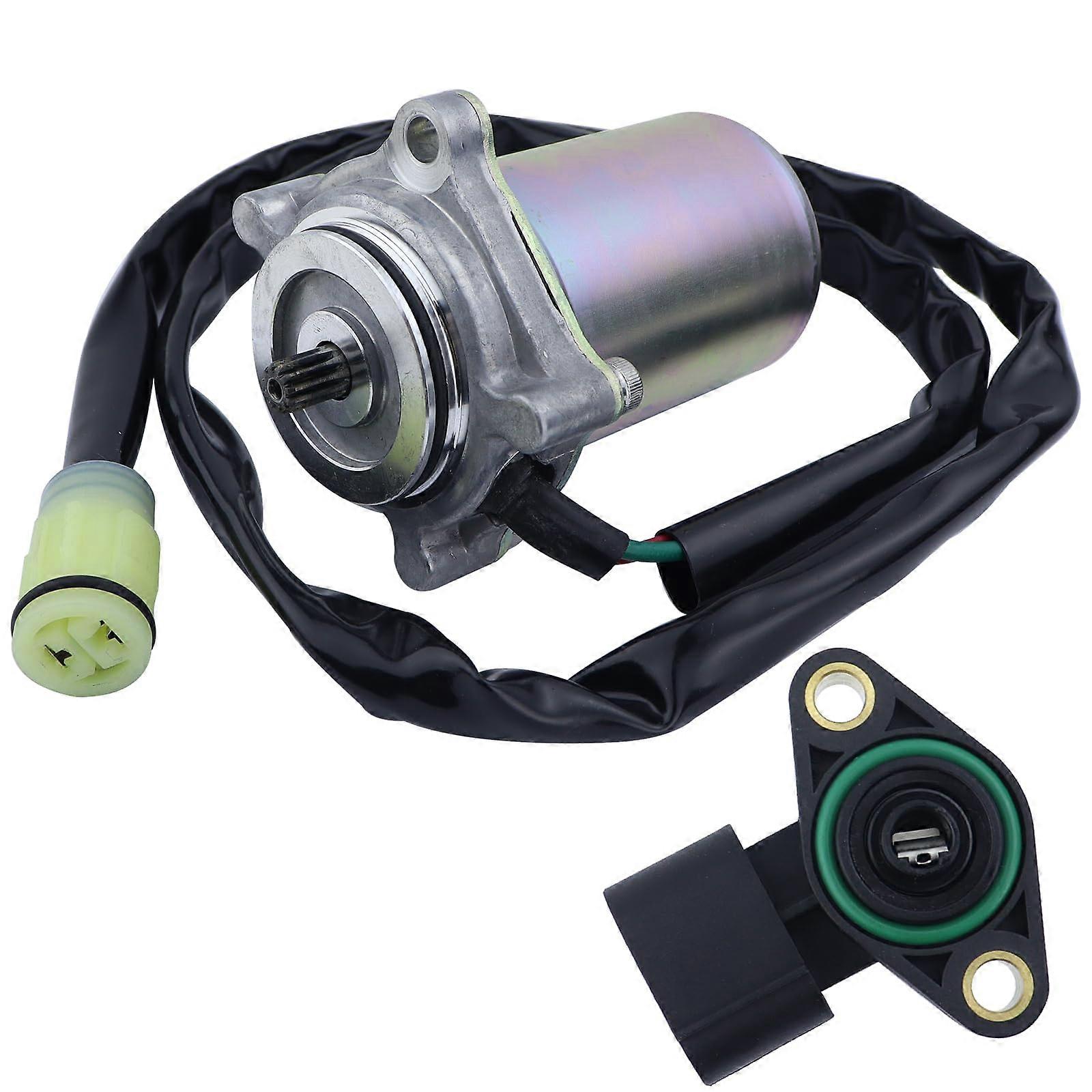 Suitable Power Shift Control Motor & Angle Sensor for Honda Rancher TRX350 TRX350FE TRX350TE 2000-2001, 31300-HN5-A11 CMU0003 463731